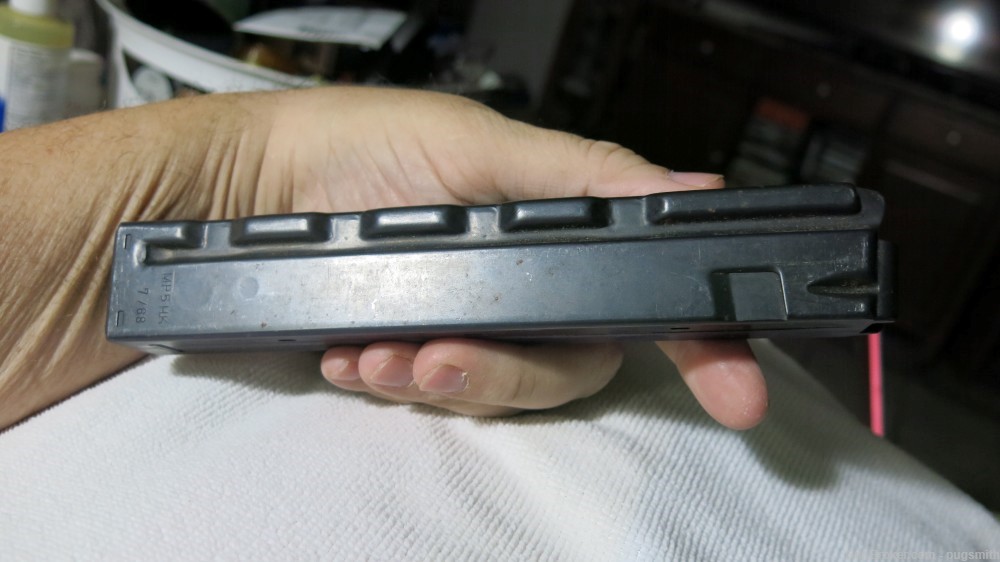 HK MP-5 32rd 9mm blued steel magazine-img-0