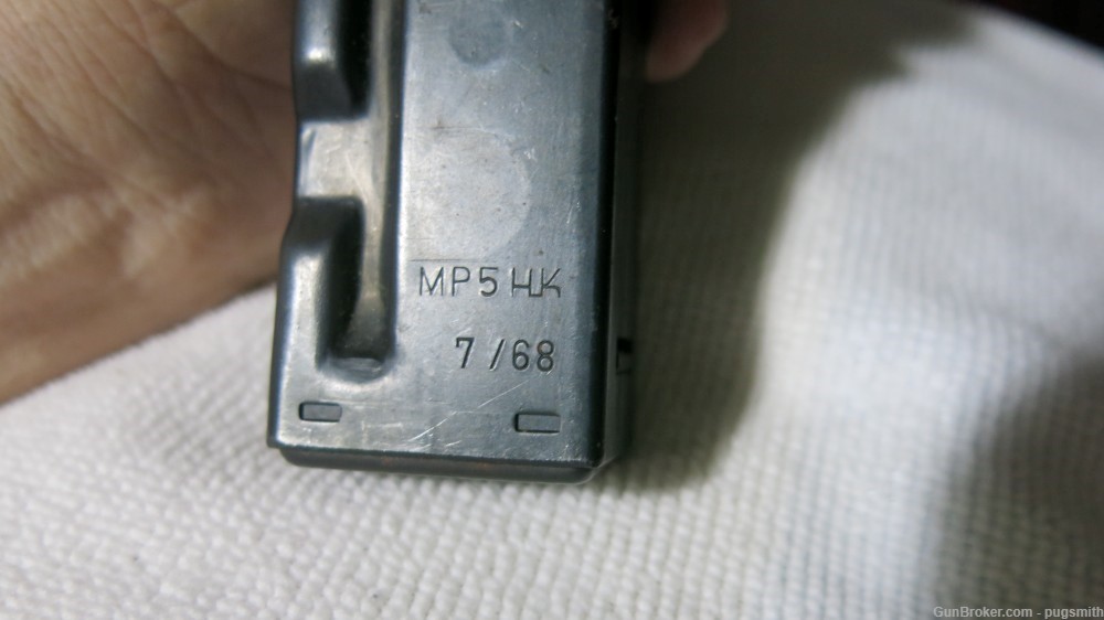 HK MP-5 32rd 9mm blued steel magazine-img-1