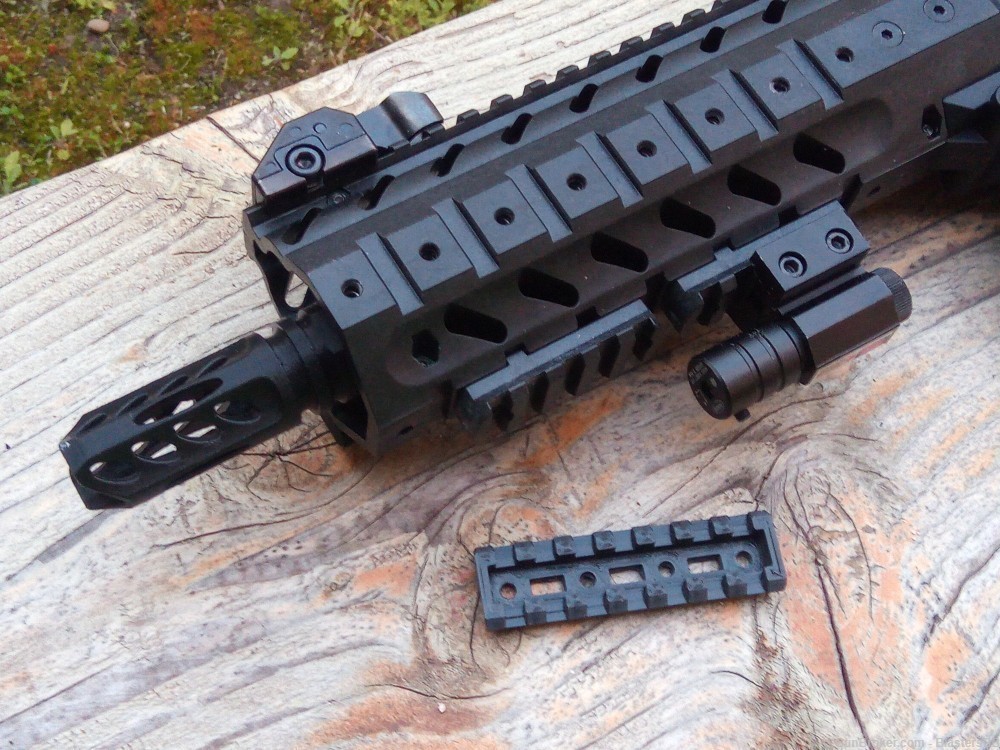 AirPower3D 7-Slots Lightweight Picatinny Rail for Sig Sauer MPX Air Rifle-img-1