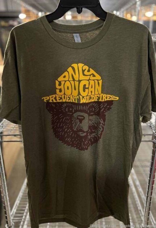 Smokey Bear Only You Can Prevent Forest Fires size MENS M-img-1