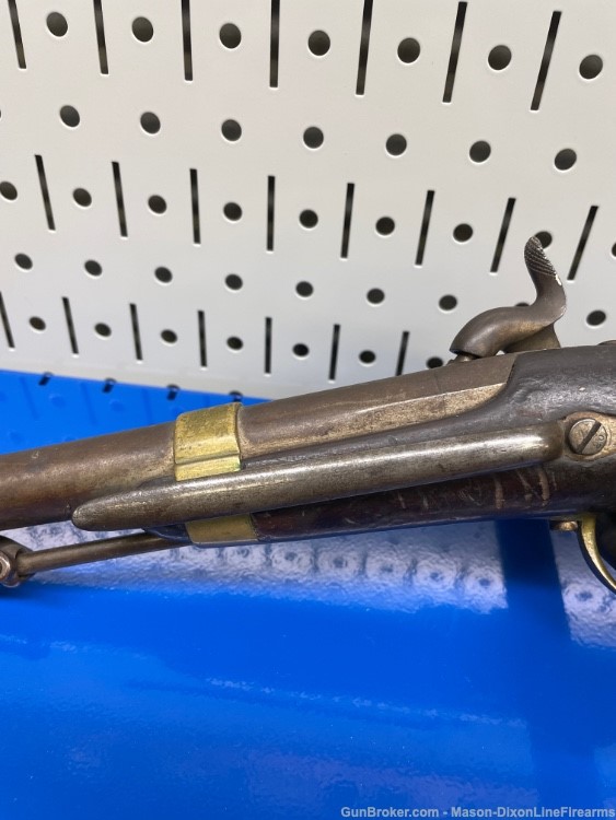 French Model 1837 Navy - 60 Caliber - Black Powder Pistol - Rare Gun-img-12