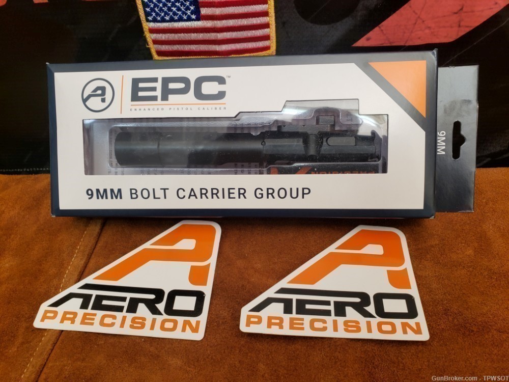 NEW Aero Precision EPC-9 Bolt Carrier Group 9mm EPC9 NO CC FEES-img-0