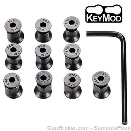 SP 10 Pack Keymod Screw & Nut Replacement Set-img-0