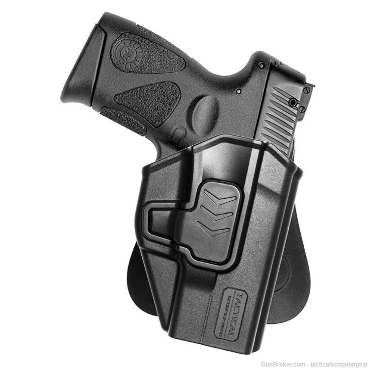  M&P S&W Bodyguard 380 With/Without integrated Crimson Laser Paddle Holster-img-3