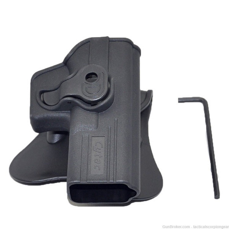  Fits CZ 75SP-01 Shadow Level II Retention Paddle Holster - TSG-75P01S-1-img-0