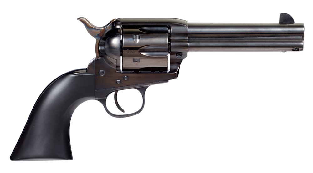 Taylors & Company Devil Anse 45 Colt (LC) Revolver, 4.75 6+1 Blued-img-1
