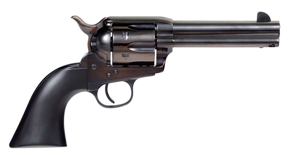Taylors & Company Devil Anse 45 Colt (LC) Revolver, 4.75 6+1 Blued-img-0