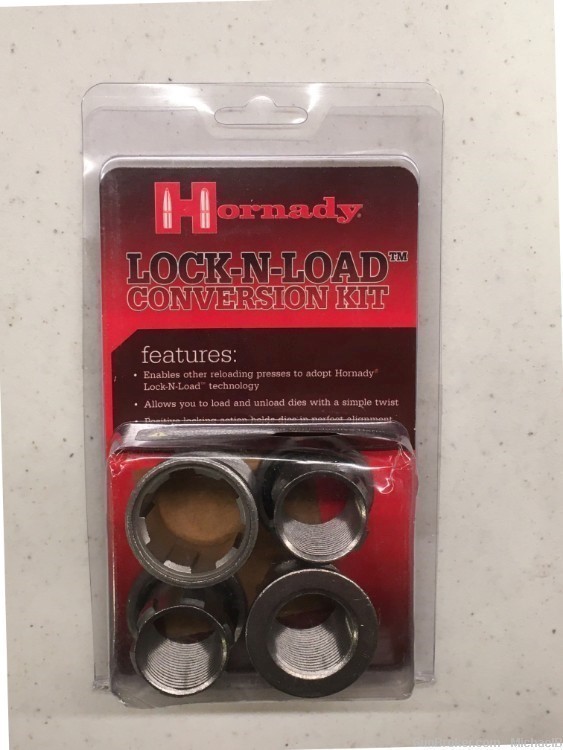Hornady Lock-N-Load Press and Die Conversion Bushing Kit 044099-img-0