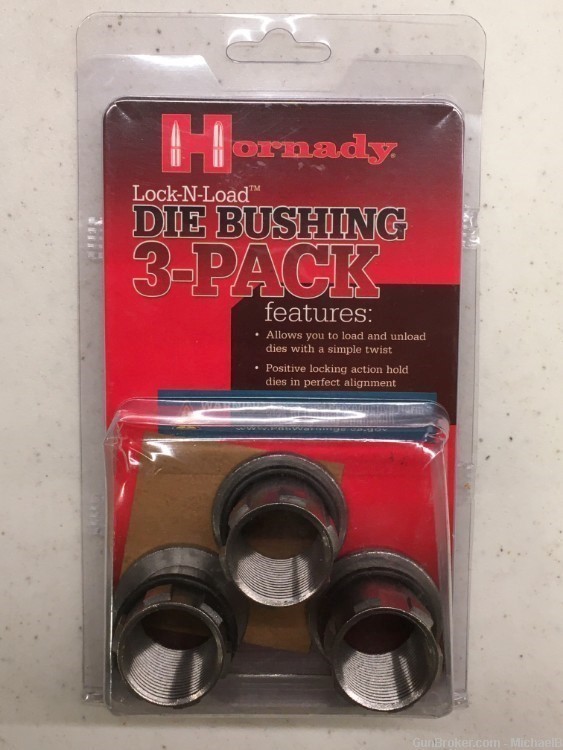 Hornady Lock-N-Load Die Bushings, 3-Pack, 044093-img-0