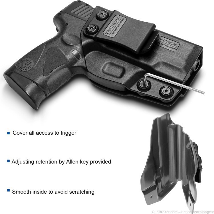 TSG-IP938 Concealed Polymer Inside the Waistband Sig Sauer P938 Holster-img-3