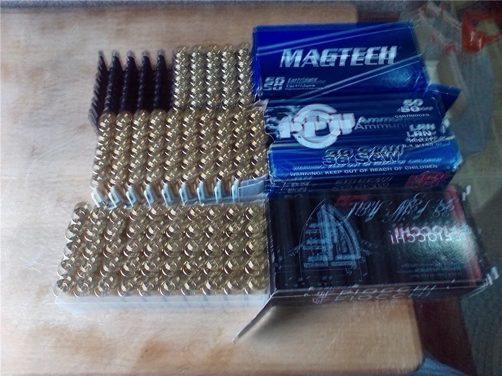 38 Short Magtech Fiocchi & Smith&Wesson 145 gr ammo-img-0
