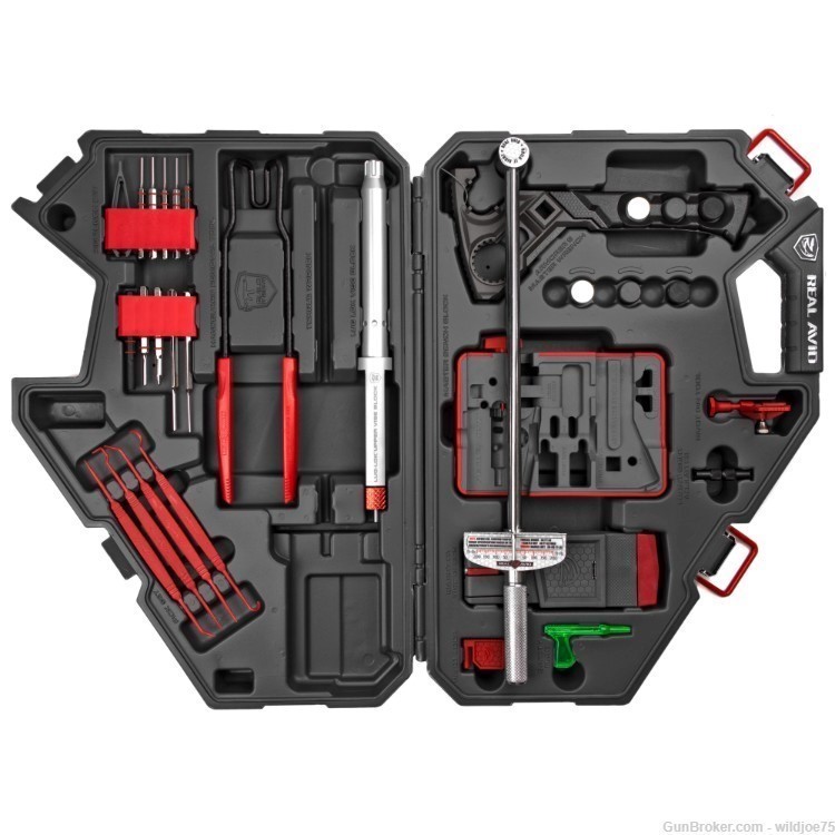 Real Avid, Armorer's Master Tool Kit, For AR15, Master Grade Tools To Build-img-0