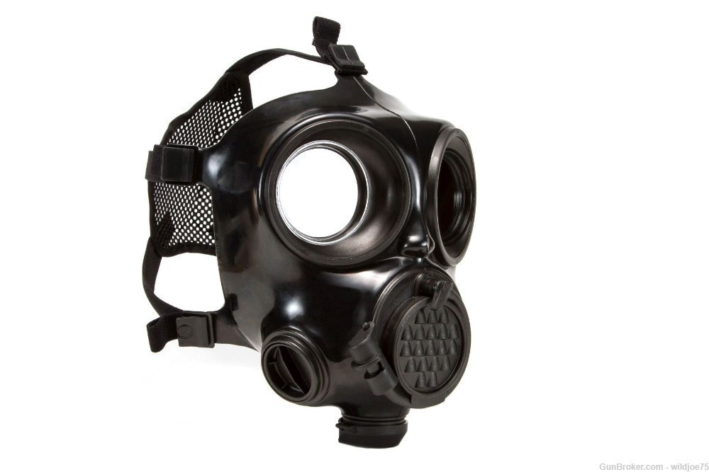 MIRA Safety CM-7M Military Gas Mask - Small | Includes Pre-installed Hydrat-img-2