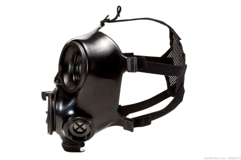 MIRA Safety CM-7M Military Gas Mask - Small | Includes Pre-installed Hydrat-img-1
