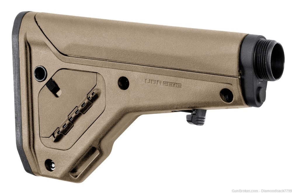 MAGPUL MAG482-FDE UBR Carbine Stock FDE Flat Dark Earth for AR-15 AR-10 -img-0