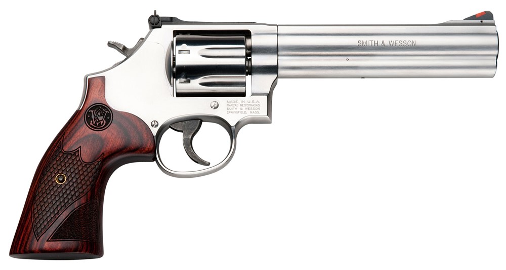 Smith & Wesson Model 686 Deluxe 6 .357 Mag Stainless Revolver-img-1