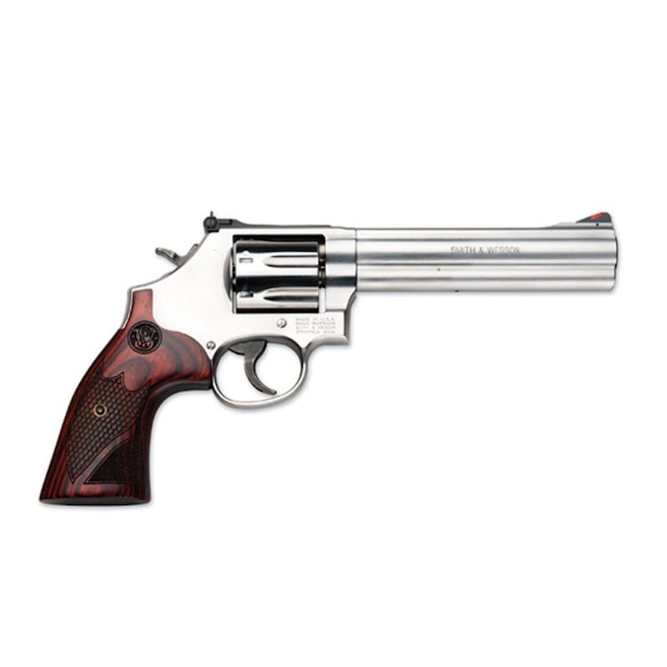 Smith & Wesson Model 686 Deluxe 6 .357 Mag Stainless Revolver-img-0
