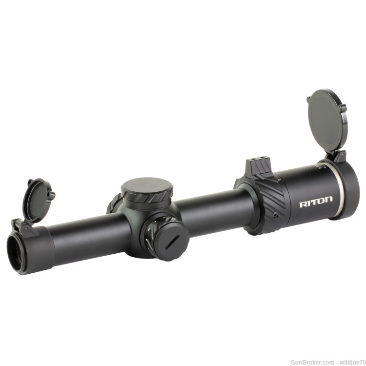 Riton Optics, 3 Series Tactix, Rifle Scope, 1-8X24mm, 30mm Tube, OT Illumin-img-2