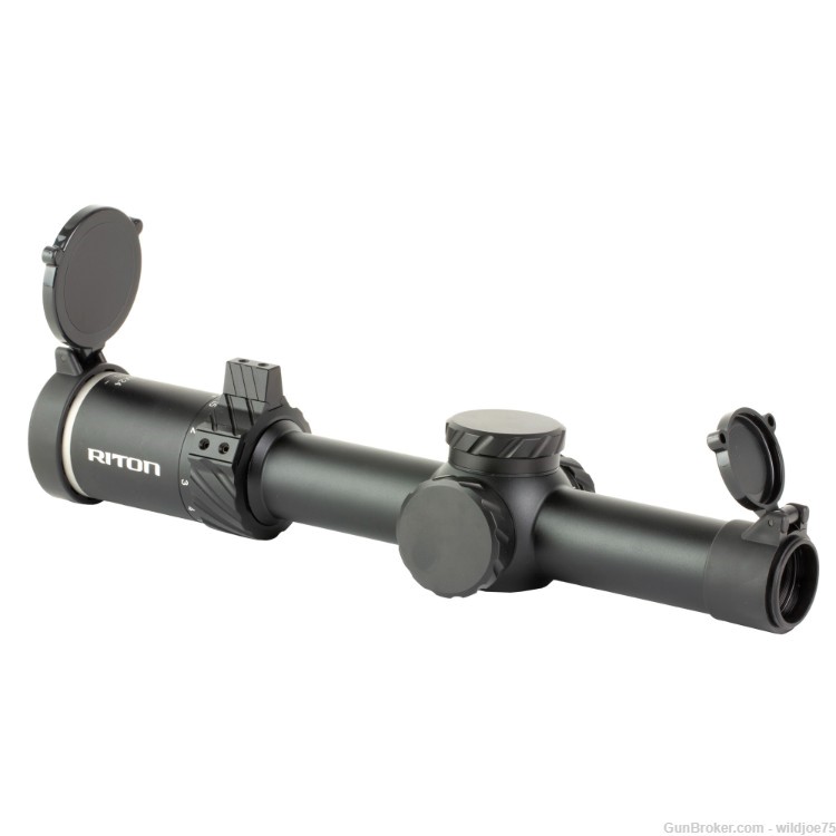 Riton Optics, 3 Series Tactix, Rifle Scope, 1-8X24mm, 30mm Tube, OT Illumin-img-1