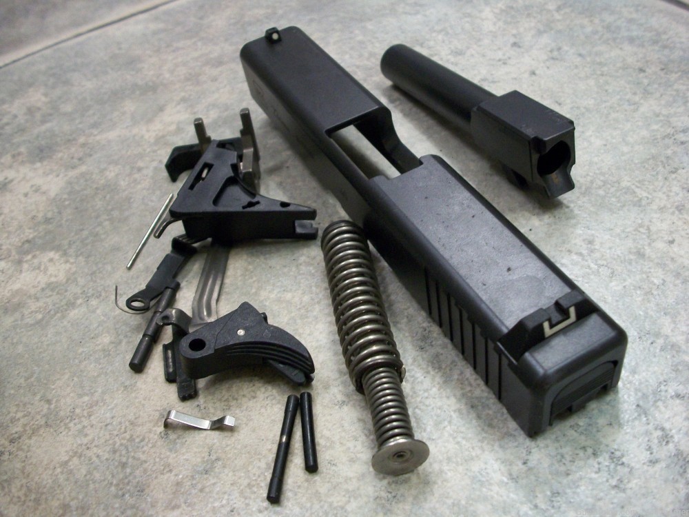 GLOCK 23 PARTS KIT 40 s&w slide barrel trigger factory upper pistol .40 cal-img-4
