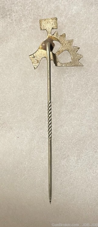 W.W. II. German  “NSBO” Stick Pin with Original LDO Card-img-2