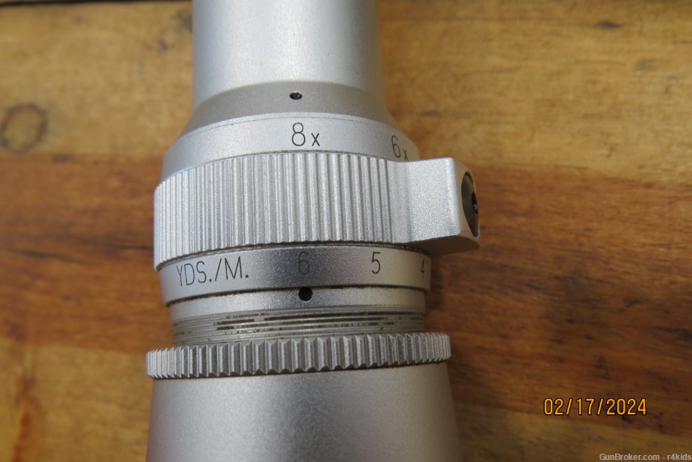Leupold VARI-X III 2.5-8x36mm Silver Stainless Finish MIL DOT Reticle-img-15