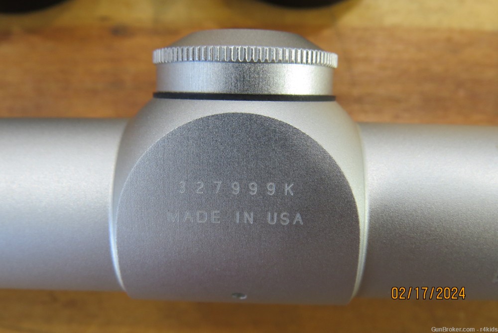 Leupold VARI-X III 2.5-8x36mm Silver Stainless Finish MIL DOT Reticle-img-5