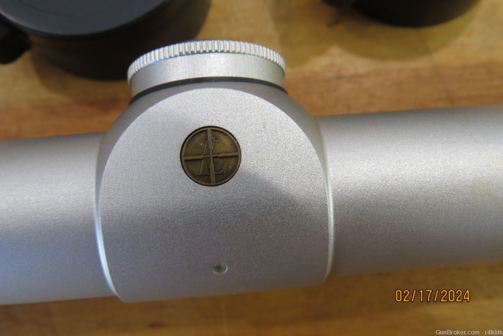 Leupold VARI-X III 2.5-8x36mm Silver Stainless Finish MIL DOT Reticle-img-8