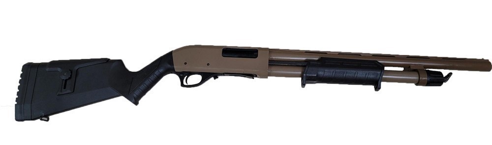 NIB Home Defense Pump Shotgun By Armscor In Dark Earth  CA OK!-img-0