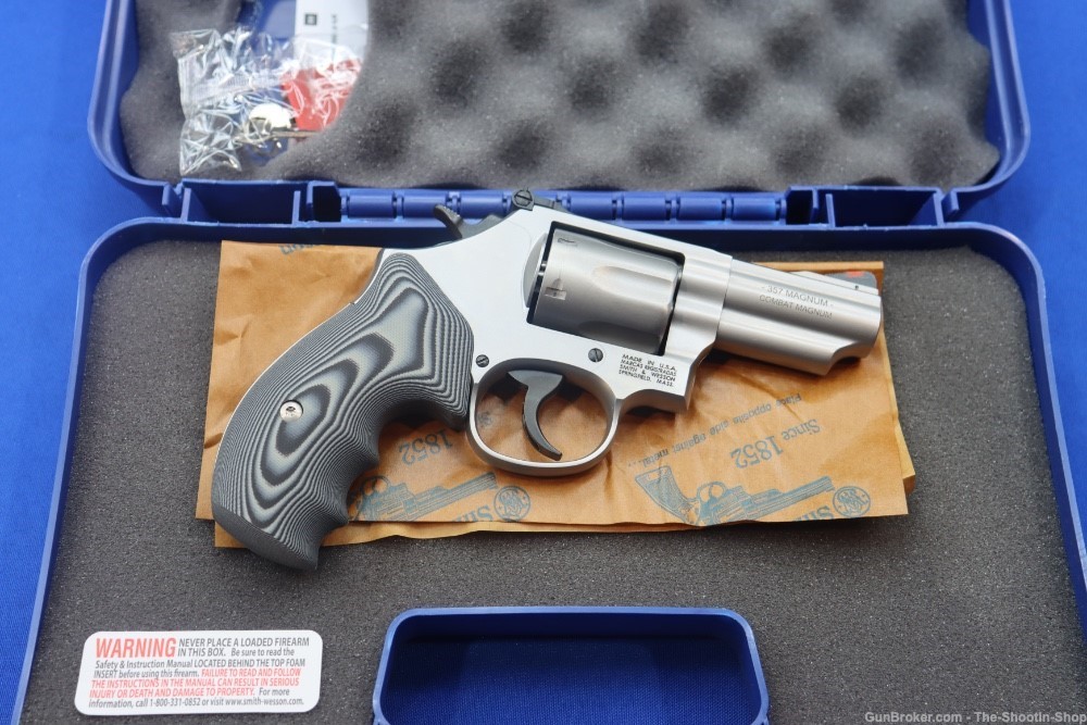 Smith & Wesson Model 66 COMBAT MAGNUM Revolver 2.75 10061 357MAG S&W G10 VZ-img-0
