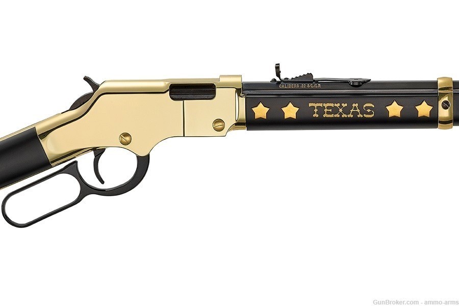 Henry Golden Boy Texas Tribute Edition .22 LR 21" Octagon Blued H004TX-img-2