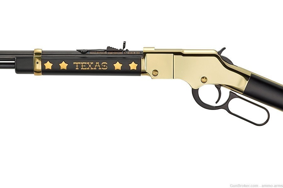 Henry Golden Boy Texas Tribute Edition .22 LR 21" Octagon Blued H004TX-img-3