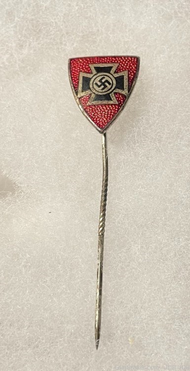 WW2 German Swastica Iron Cross Shield Stick Pin -img-0