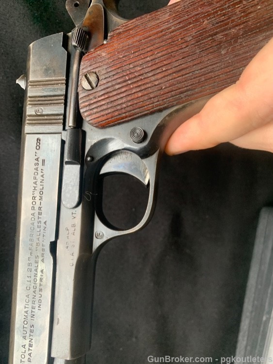 Ballester, Pistola Automatica, Semi-auto Pistol, chambered in .45ACP, 5.0"-img-15