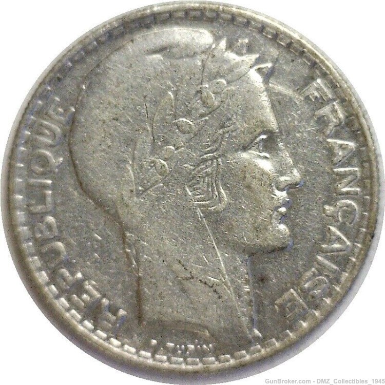 1933 French Silver Coin-img-0