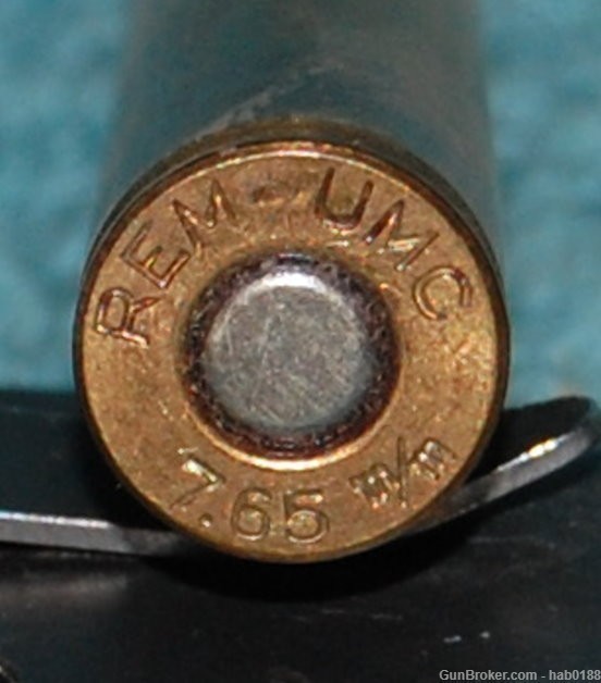 Vintage Full 2 Piece Box Remington UMC Kleanbore 7.65mm Mauser Pointed-img-8