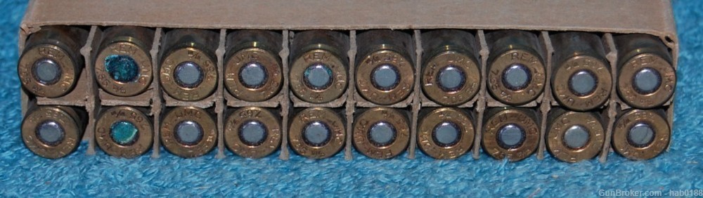 Vintage Full 2 Piece Box Remington UMC Kleanbore 7.65mm Mauser Pointed-img-6