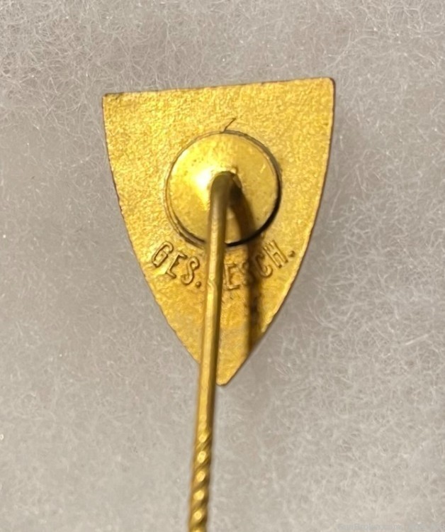 WW2 German Veterans Deutsch Reichskreig-Bund Stick Pin -img-5
