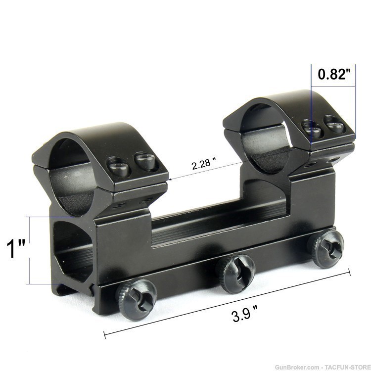 25mm / 1" High Profile Cantilever Scope Mount-img-3