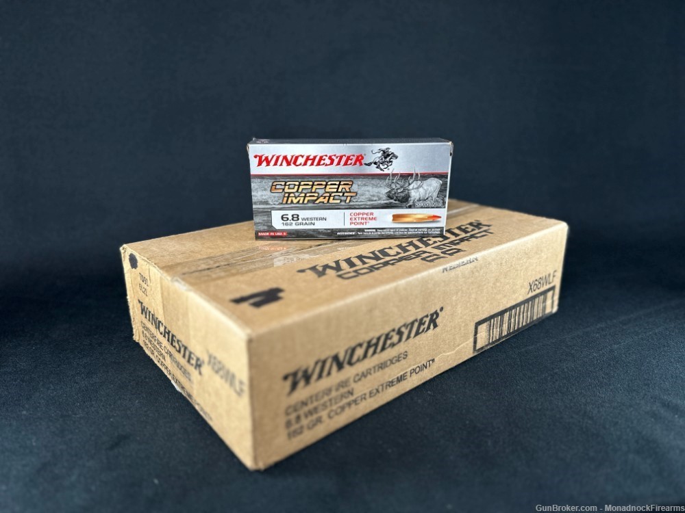 Winchester Copper Impact Extreme Point 6.8 Western 162 Gr X68WLF (200 Rnds)-img-0