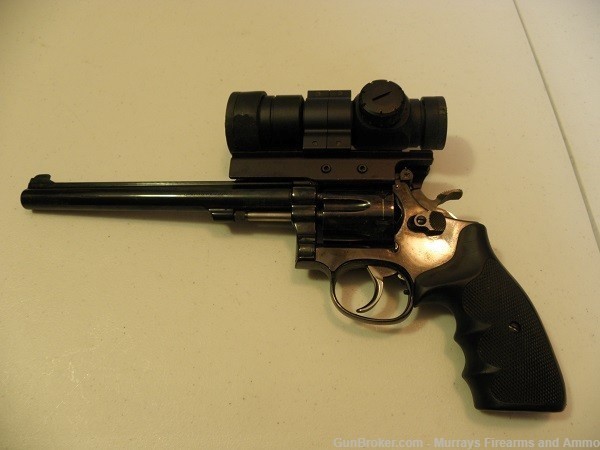 Smith and Wesson Model 17-4 22 LR w. Bushnell Red Dot-img-0
