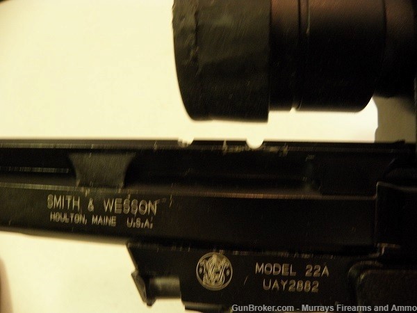 Smith and Wesson Model 22A 22LR w/ Bushnell Red Dot-img-4