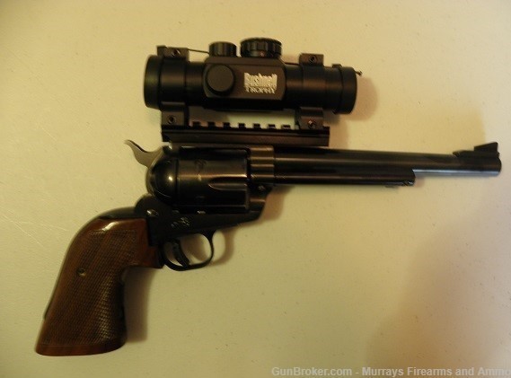 Ruger Black Hawk 30 Carbine w/Bushnell Trophy Red Dot -img-3