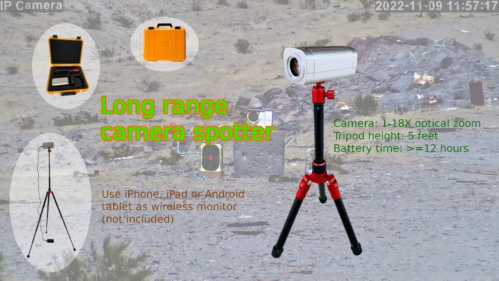 18X ZOOMABLE WIRELESS DIGITAL CAMERA SNIPER SPOTTER-img-0
