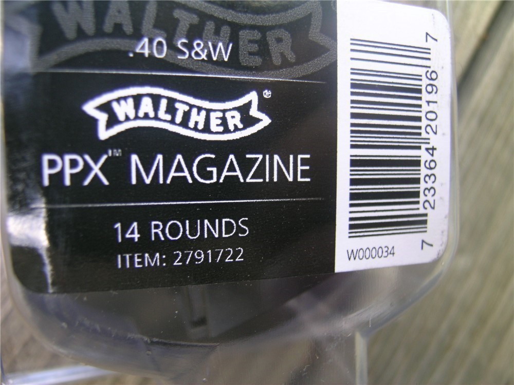 Walther PPX M1 40 Factory Orig 14rd Magazine New-img-1