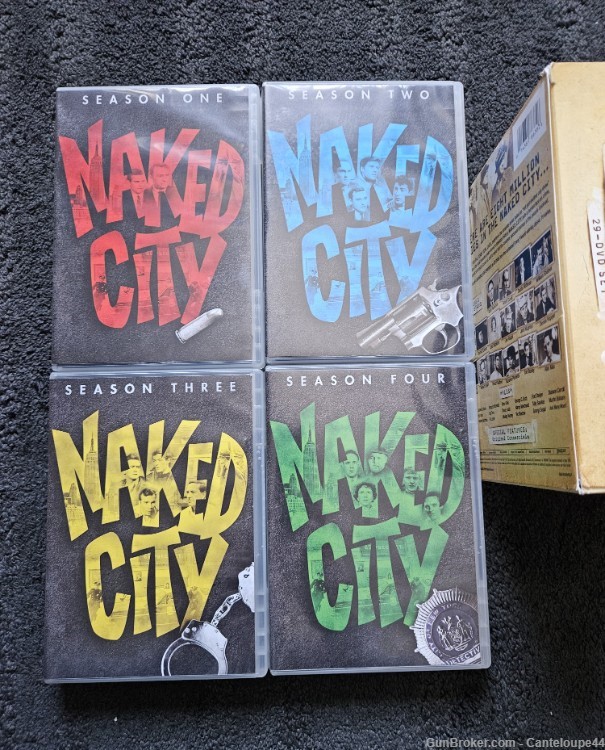 NAKED CITY COMPLETE SERIES 29-DVD SET POLICE CRIME DRAMA NYC 50s 60s RLJ -img-5