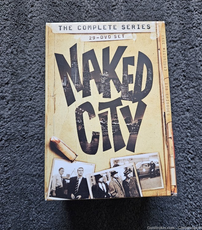 NAKED CITY COMPLETE SERIES 29-DVD SET POLICE CRIME DRAMA NYC 50s 60s RLJ -img-0