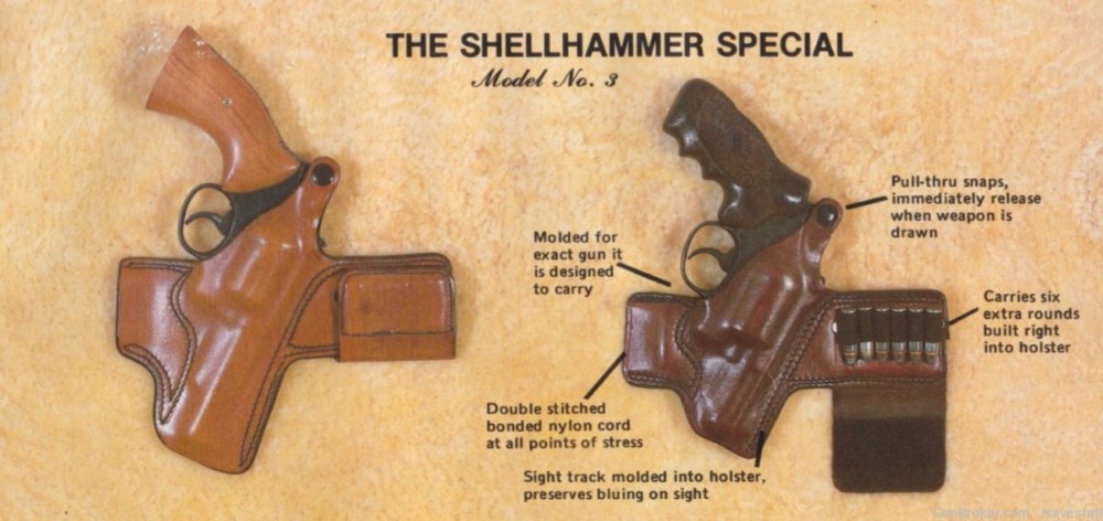 S&W 36 Taurus 85 HOLY GRAIL? NOS Desantis SHELLHAMMER SPECIAL R/H Holster -img-9