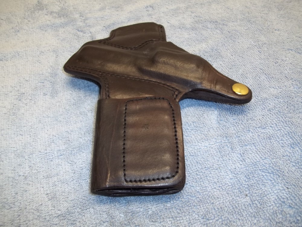 S&W 36 Taurus 85 HOLY GRAIL? NOS Desantis SHELLHAMMER SPECIAL R/H Holster -img-4