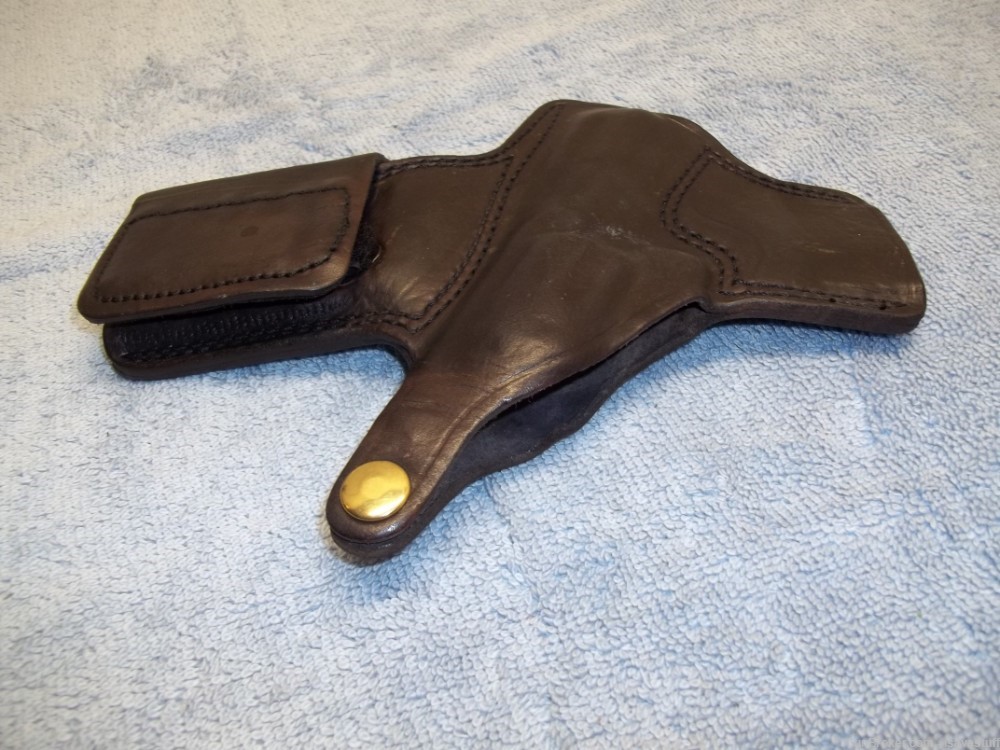 S&W 36 Taurus 85 HOLY GRAIL? NOS Desantis SHELLHAMMER SPECIAL R/H Holster -img-5